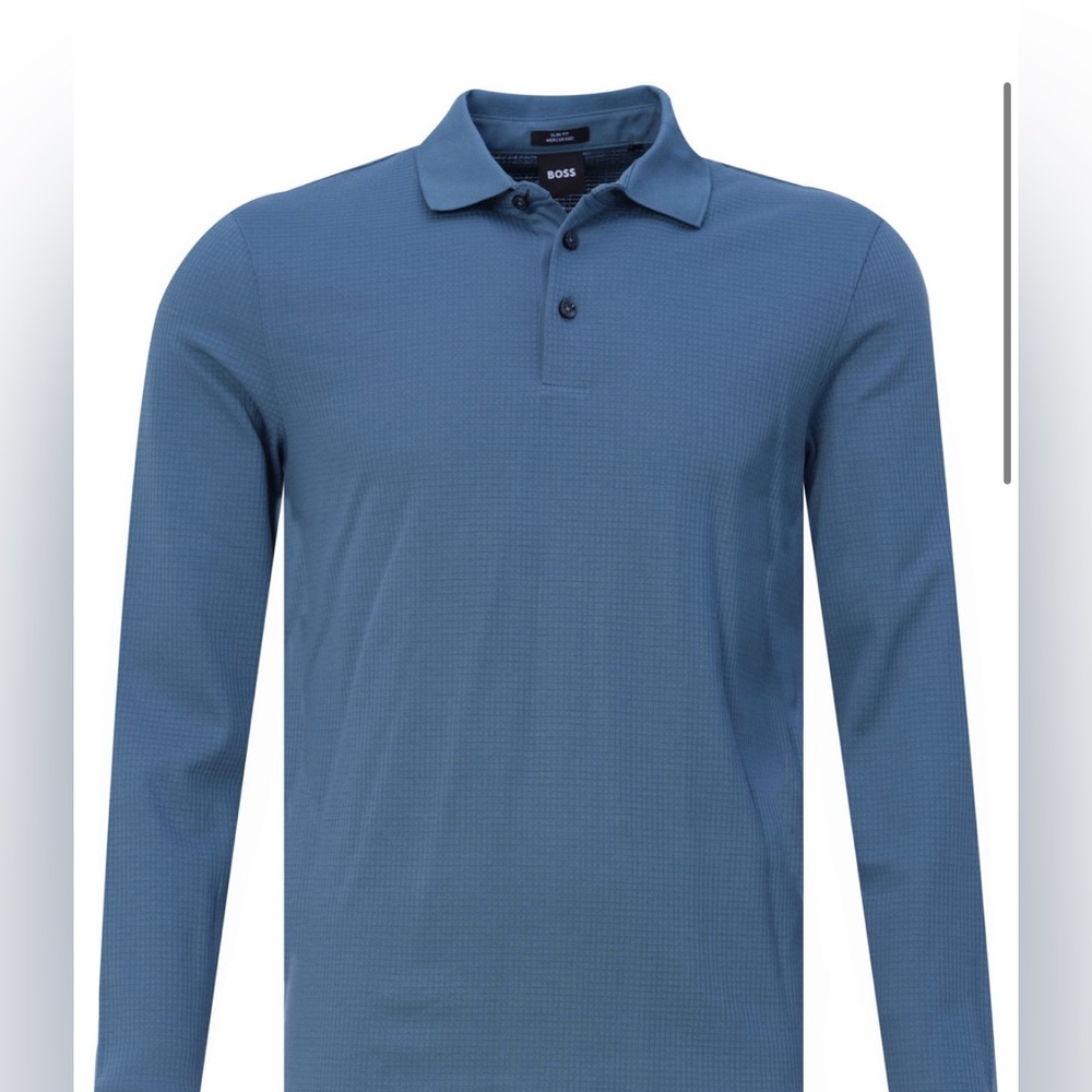 Hugo boss mens long sleeve shirt , size medium